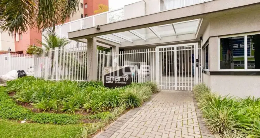 Apartamento com 2 dormitórios para alugar, 50 m² por r$ 3.315,00/mês - capão raso - curitiba/pr