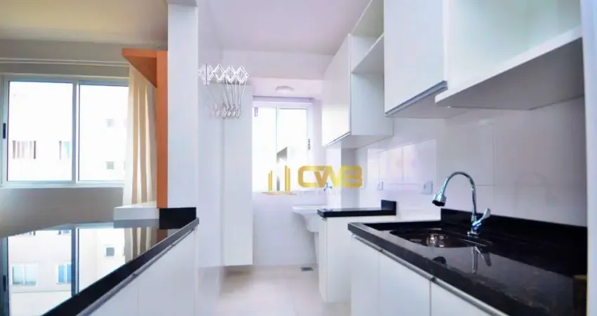 Apartamento com 1 dormitório, 37 m² - venda por r$ 250.000,00 ou aluguel por r$ 2.046,39/mês - lamenha pequena - almirante tamandaré/pr