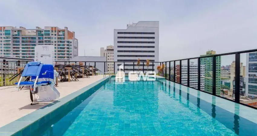 Studio com 1 dormitório à venda, 19 m² por r$ 329.000,00 - batel - curitiba/pr