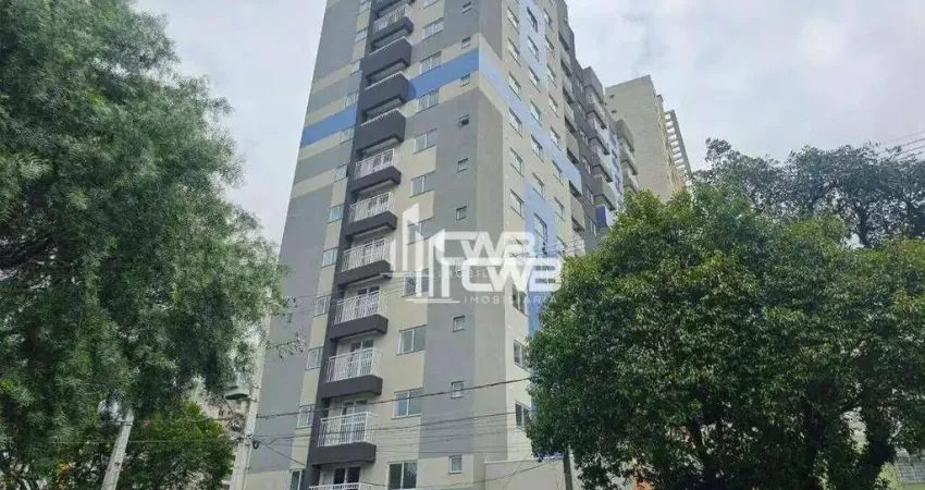Apartamento com 2 dormitórios para alugar, 45 m² por r$ 2.105/mês - capão raso - curitiba/pr