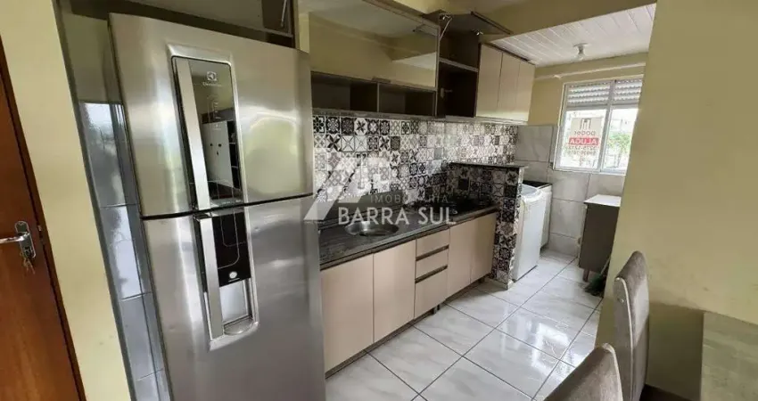 Apartamento semimobiliado com 02 quartos no bairro jaraguá 99