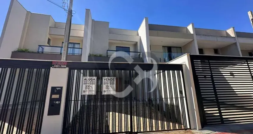 Casa - sobrado com 3 dormitórios, 120 m² - venda por r$ 539.000 ou aluguel por r$ 3.500/mês - sabará i - londrina/pr