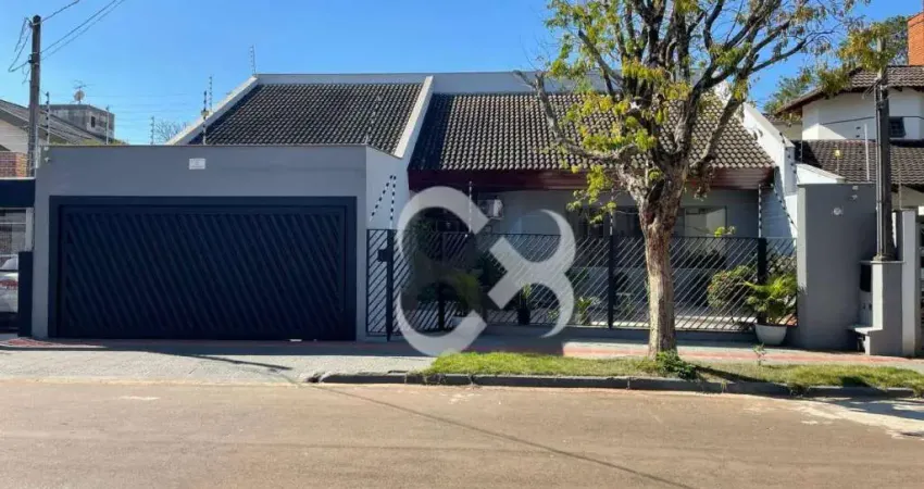 Casa com 5 dormitórios, 400 m² - venda por R$ 1.600.000,00 ou aluguel por R$ 6.500,00/mês - Mediterrâneo - Londrina/PR