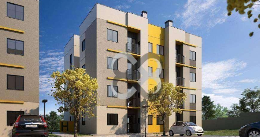 Apartamento com 2 dormitórios para alugar, 40 m² por R$ 1.300,00/mês - Campo Elíseos - Londrina/PR