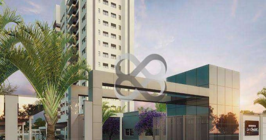 Apartamento com 2 dormitórios à venda, 57 m² por R$ 349.900,00 - Pinheiros - Londrina/PR