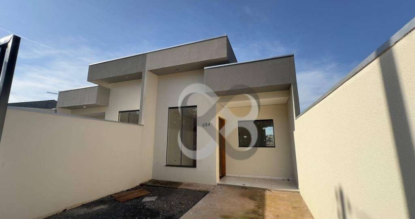 Casa com 3 dormitórios à venda, 60 m² por R$ 270.000,00 - Colinas - Londrina/PR