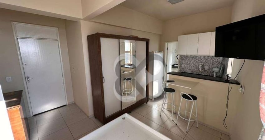 Kitnet com 1 dormitório para alugar, 21 m² por R$ 1.300,00/mês - Centro - Londrina/PR