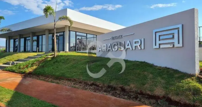 Terreno à venda no Condomínio Tauá Araguari, com 254,31 m².