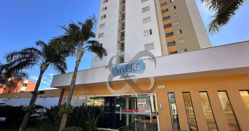 Apartamento com 3 dormitórios para alugar, 78 m² por R$ 2.480/mês - Gleba Palhano - Londrina/PR