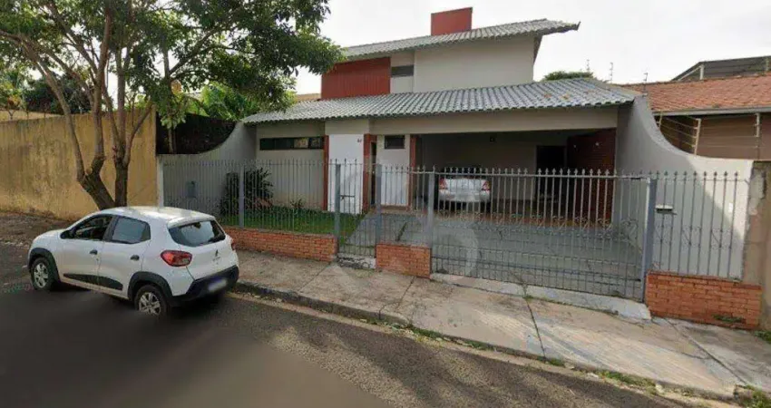 Sobrado com 4 dormitórios, 286 m² - venda por r$ 980.000 ou aluguel por r$ 5.000/mês - jardim santo antônio - londrina/pr
