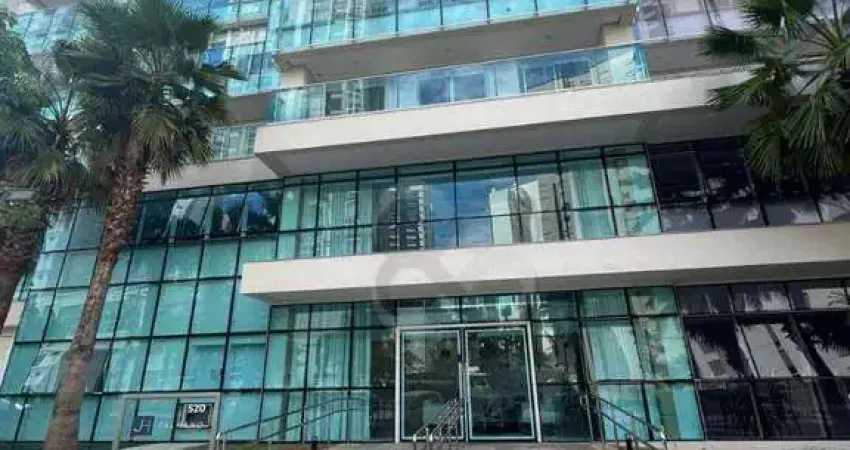 Apartamento com 1 dormitório para alugar, 51 m² por r$ 2.850/mês - gleba palhano - londrina/pr