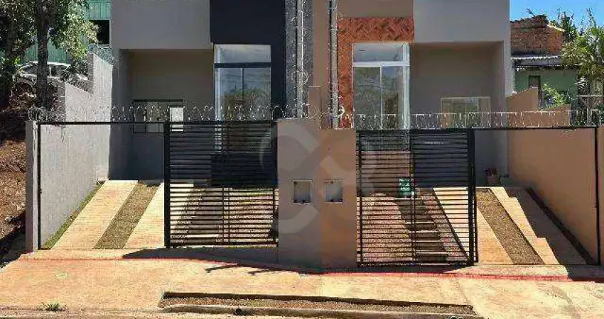 Casa com 2 dormitórios, 52 m² - venda por r$ 350.000,00 ou aluguel por r$ 2.100,01/mês - maria cecília - londrina/pr
