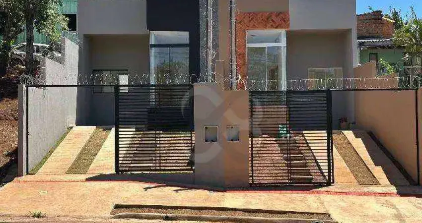 Casa com 2 dormitórios, 52 m² - venda por r$ 350.000,00 ou aluguel por r$ 2.100,01/mês - maria cecília - londrina/pr