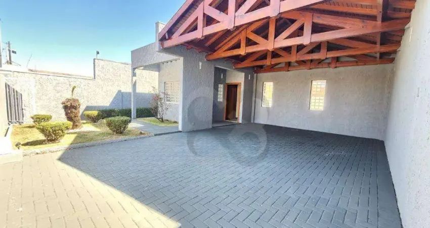 Casa com 4 dormitórios para alugar, 190 m² por r$ 4.501/mês - champagnat - londrina/pr