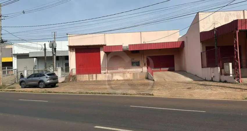 Barracão para alugar, 900 m² por r$ 17.001/mês - lago igapó - londrina/pr