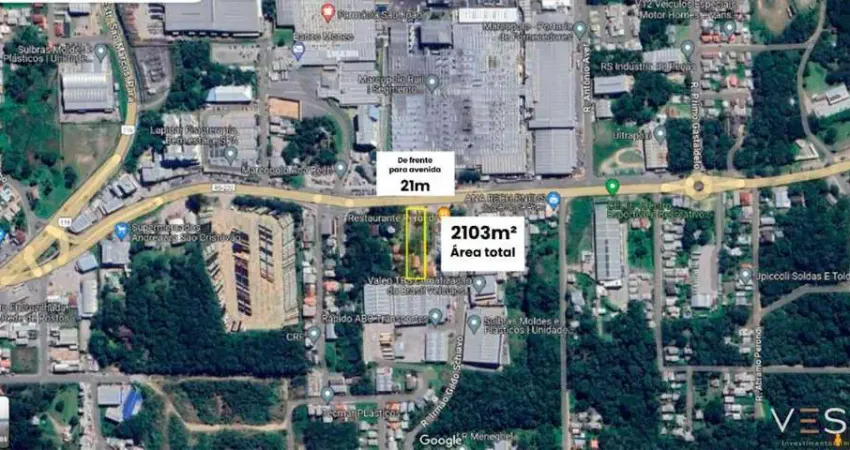 Sala comercial à venda na Avenida Rio Branco, Ana Rech, Caxias do Sul