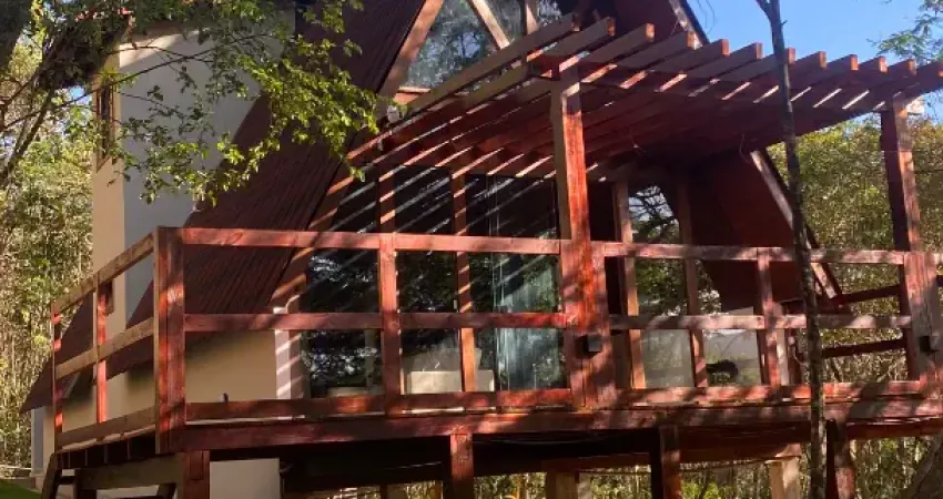 Chalé estilo suíço no vale do capão exclusividade na chapada diamantina