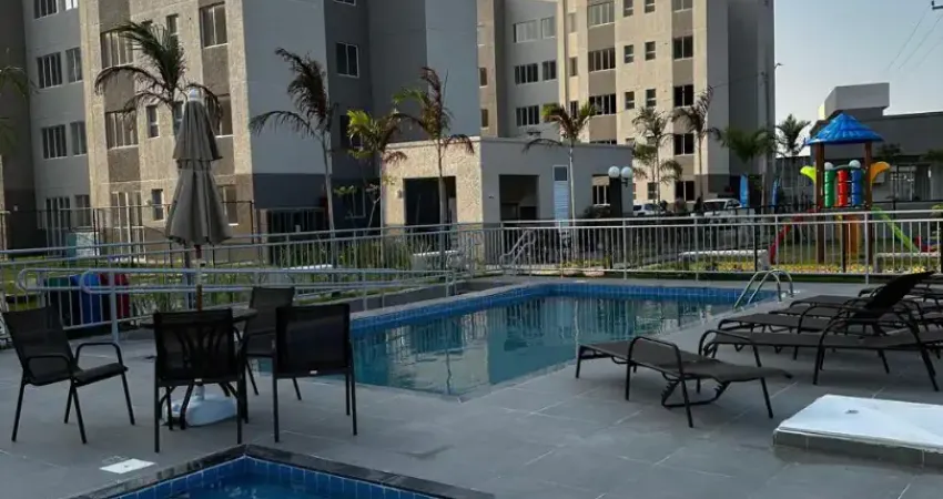 Apartamento pra alugar com 2 quartos banheiro social elevador no castelão - fortaleza