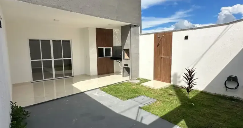 Casa com 3 quartos 2 suites e vaga de garagem pronta pra morar em pedras itaitinga