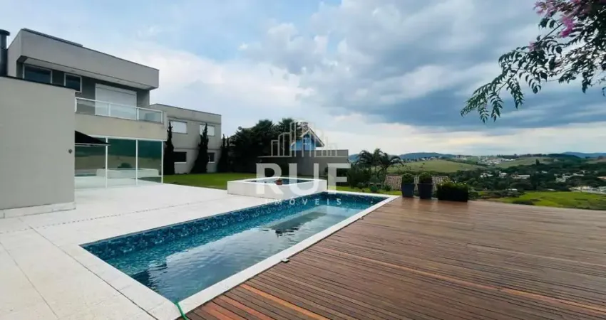 Casa 5 dormitórios 565m² para locação - condomínio osato - vila santosta - atibaia-sp