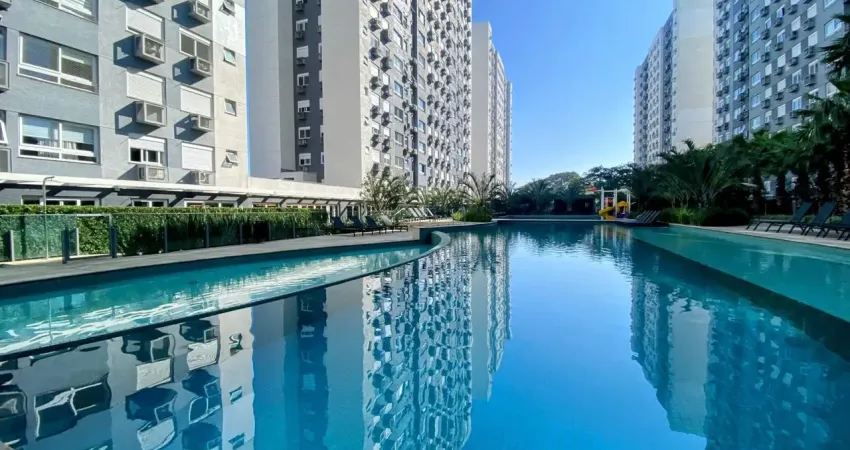 Apartamento de 2 dormitórios com suíte, 60m², bairro jardim lindóia, 2 vagas de garagem