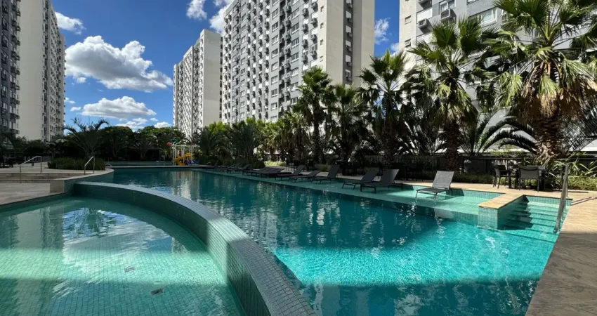 Apartamento de 2 dormitórios com suíte no Bairro Jardim Lindóia, 56m², 2 vagas de garagem