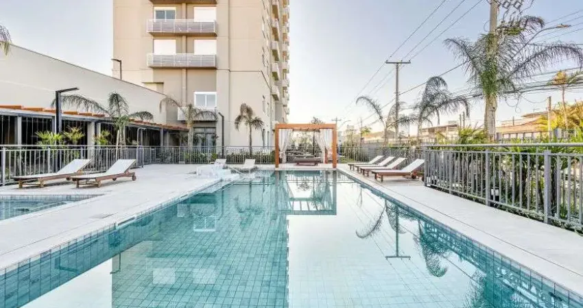 Apartamento de 2 dormitórios com suíte, 56 m², próximo ao shopping iguatemi, 1 vaga de garagem