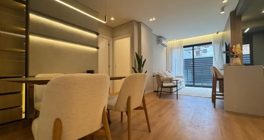 Apartamento de 2 suítes no bairro azenha, 77m², 1 vaga de garagem