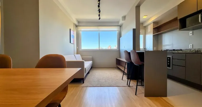 Apartamento de 2 dormitórios com suíte mobiliado no bairro são joão, 56m², 1 vaga de garagem