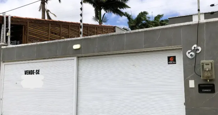 Casa plana, 3 quartos sendo 1 suite com portão automático no ancuri,