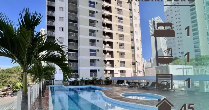 Apartamento com 1 quarto para alugar na Rua 13, Jardim Goiás, Goiânia