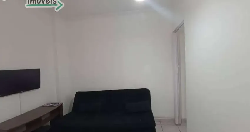 Sala-Living à Venda na Ponta da Praia, Santos – 1 Vaga, Cozinha e Área de Serviço – Avanti Imóveis