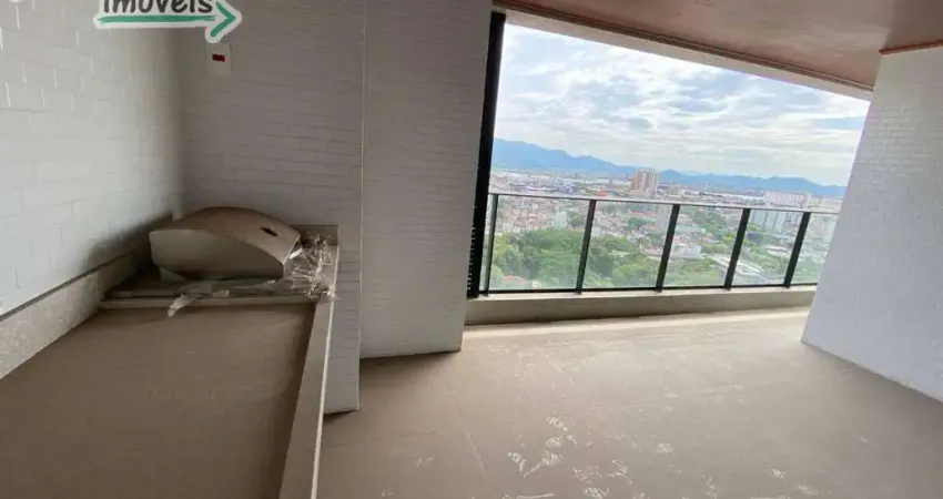 Apartamento Varanda Gourmet à Venda no Boqueirão em Santos