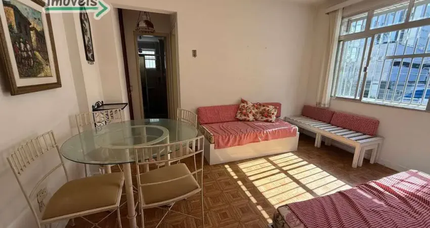 Apartamento 1 dormitório mobiliado com uma vaga. Boqueirão - Santos