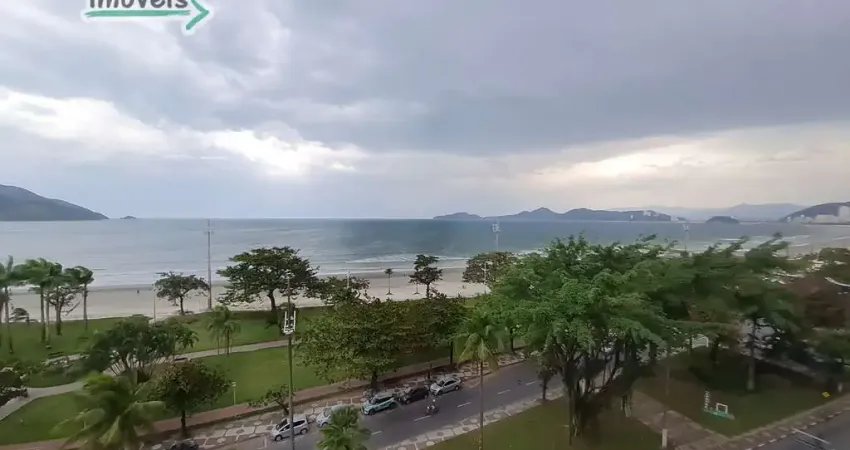 Apartamento de frente mar, com 2 Dormitórios em Embaré, Santos | venda