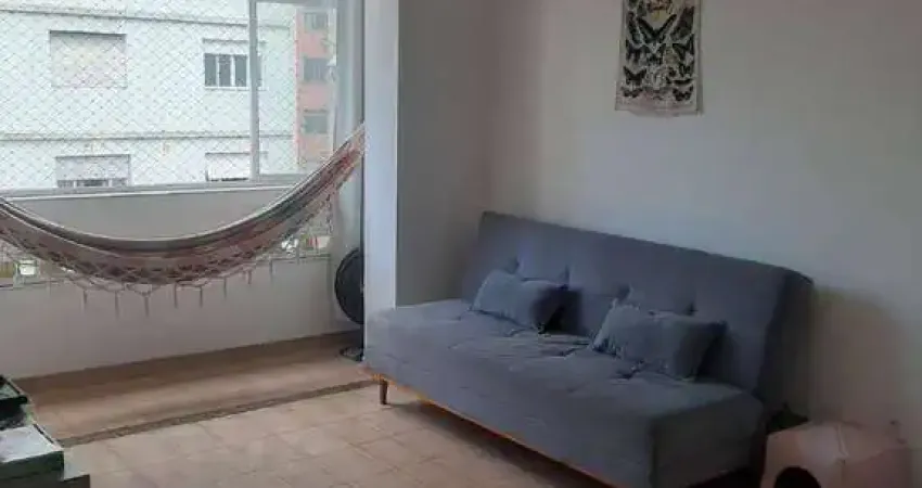 Espaçoso apartamento de 1 dormitório no josé menino, em santos - avanti imóveis