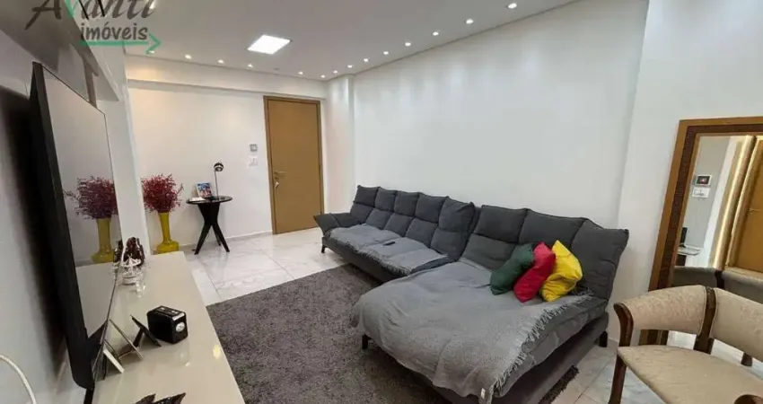 Apartamento com 3 dormitórios à venda, 82 m² - boqueirão - santos/sp