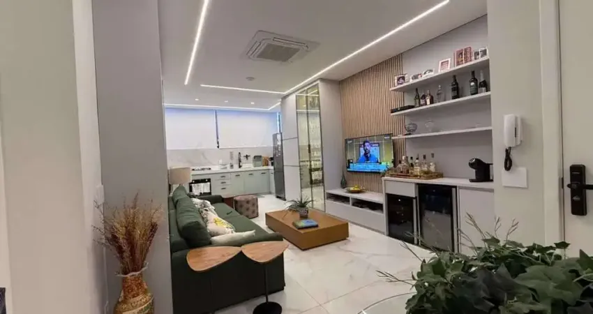 Apartamento garden com 2 dormitórios à venda - marapé - santos/sp