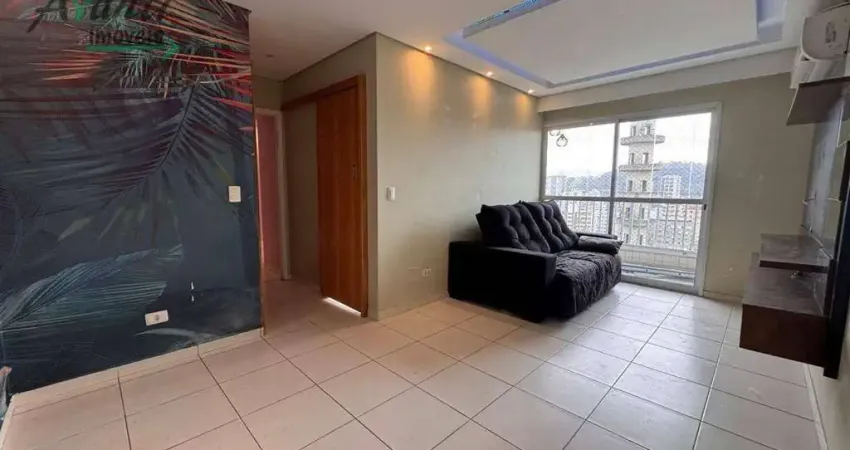 Apartamento com 2 dormitórios à venda, 67 m² - encruzilhada - santos/sp