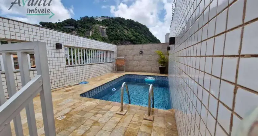 Casa com 4 dormitórios à venda, 179 m² por r$ 1.450.000 - marapé - santos/sp