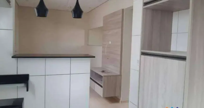 Apartamento com 2 dormitórios à venda, 45 m² por r$ 190.000,00 - jardim recanto - americana/sp