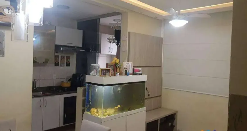 Apartamento com 2 dormitórios à venda, 56 m² por r$ 170.000,00 - chácara letônia - americana/sp