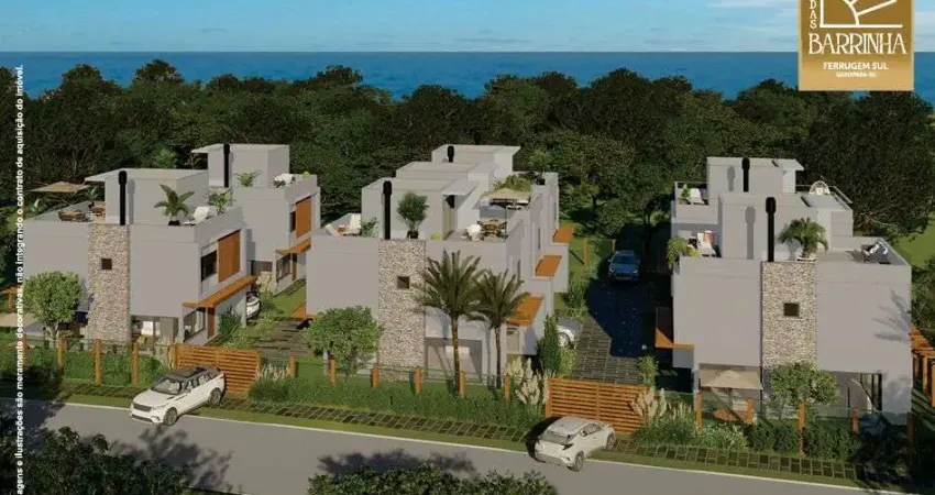 Casa em condomínio fechado com 3 quartos à venda na Praia da Ferrugem, Garopaba