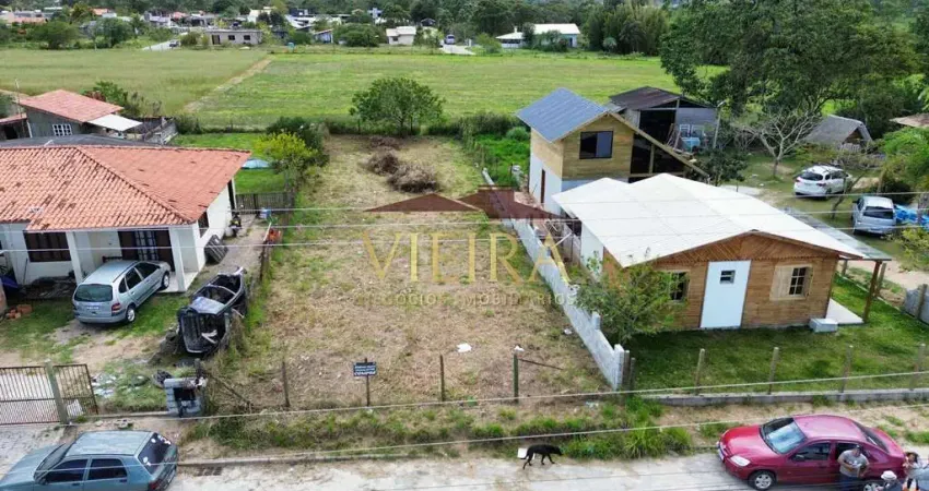 Terreno lote com área de 371,50 m² no campo d'una, garopaba/sc