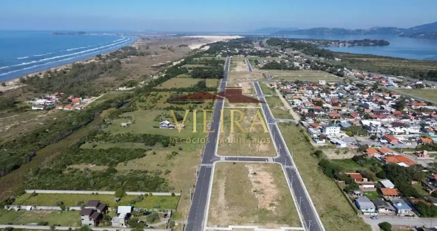 Imbituba internacional - loteamento completo à beira da praia da vila nova, em imbituba/sc