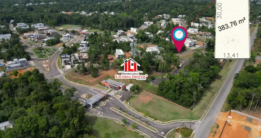 Alphaville manaus 4 lote 383m² aceita financiamento oportunidade!