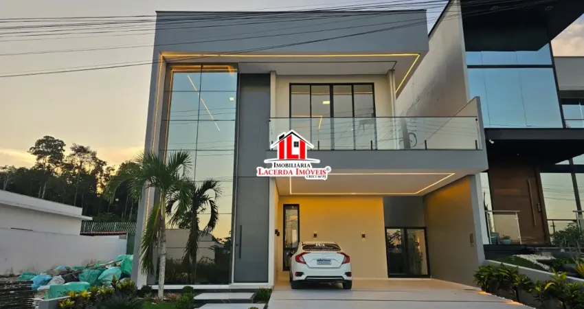 Quinta das marinas 4 suítes venda piscina e edícula casa nova