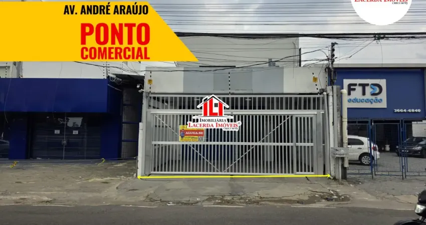 Imóvel comercial na avenida andré araújo com vagas de garagem