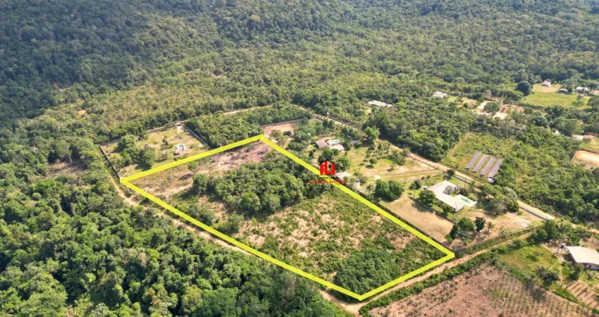 Terreno com 6.000m² na avenida cláudio mesquita, tarumã-açu!