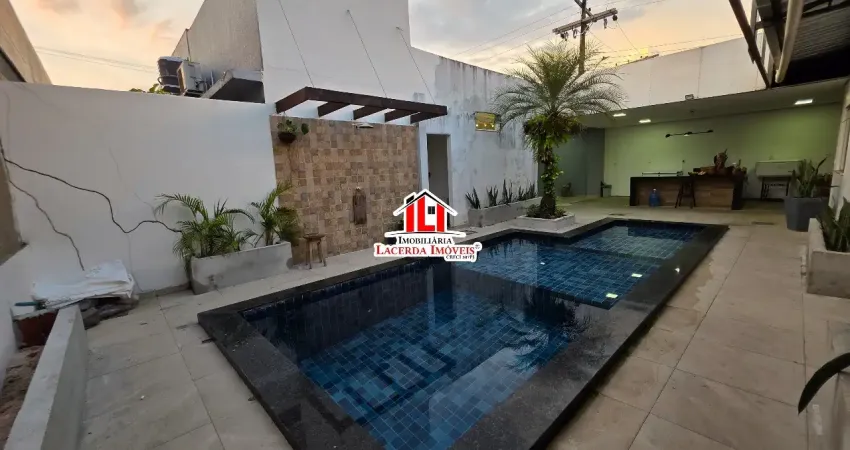 Reserva das flores 4 quartos sendo 1 suíte com piscina e churrasqueira